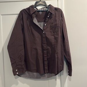Wrangler George Strait edition women’s button up shirt